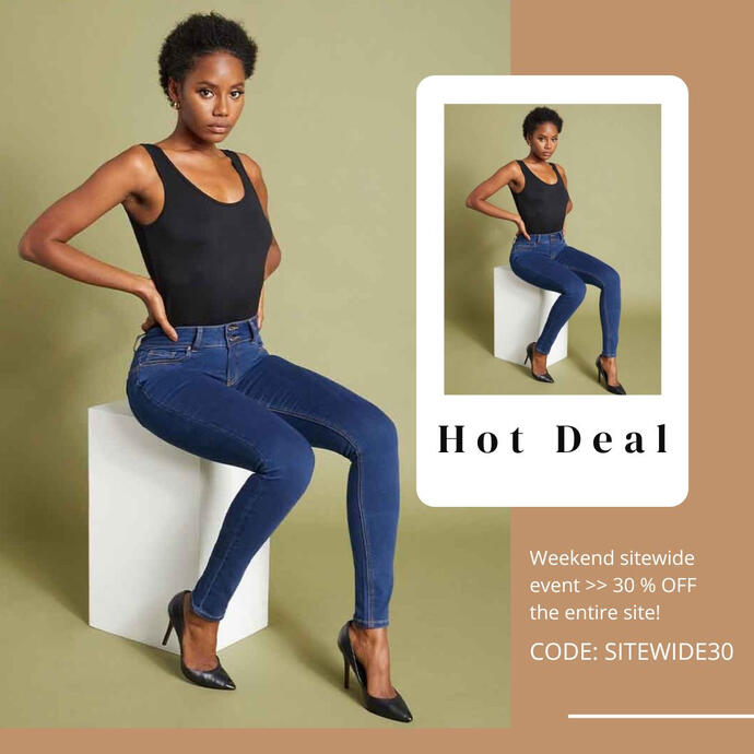 Fashion shop ad